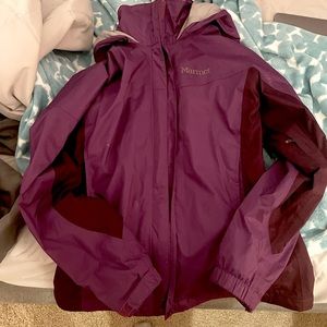 MARMOT Purple Ski/Heavy Coat